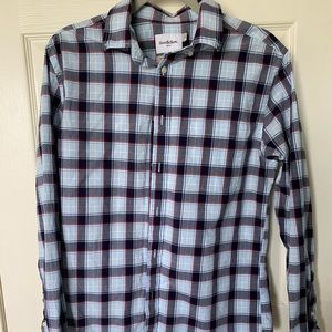 Mens plaid shirt